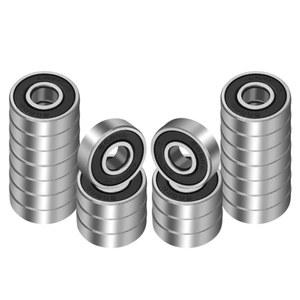 RS 홈 604 미니 605 609 2RS 소형 608 607 볼베어링 8X22X7 스쿠터 깊은 1 고무 10PCS 3D용 베어링 606 밀폐형