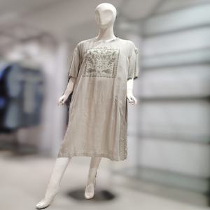 [SI] SI프린트 레이온 린넨 롱 원피스SGOAF5535