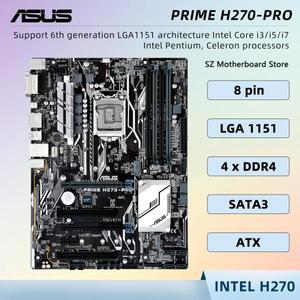 ASUS PRIME H270-PRO H270 ATX 메인보드 LGA 1151, 인텔 코어 i7-7700K/E3-1275 v6/i3-7100 (6세대/7세대)