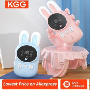2PCS 어린이 워키 토키 어린이 만화 토키 워키 장난감 미니 전화 통화 3KM 범위 UHF 라디오 인터폰 소년 소