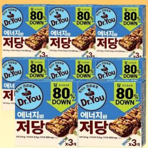 오리온 닥터유 에너지바 저당 50g x 24개 /단백질바 영양 간식