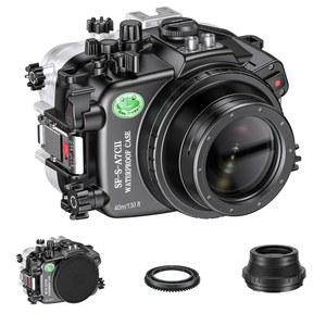 FE 28-60mm F4-5 6 IPX8 40m/130피트 최대 잠수 깊이 A7C-2 방수 카메라 하우징용 A7C-II와 호환되는 개구리 수중 케이스
