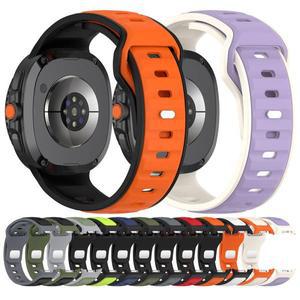 삼성 갤럭시 시계 8 40mm 실리콘 소프트 스트랩 클래식 Smartwatch 교체 밴드