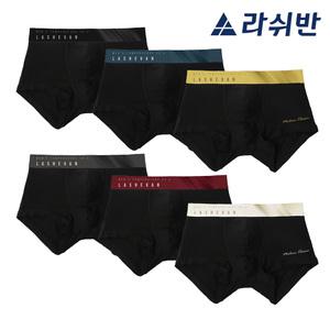 [라쉬반 프리미엄] 남성팬티 셀루켓 모던클래식 6종