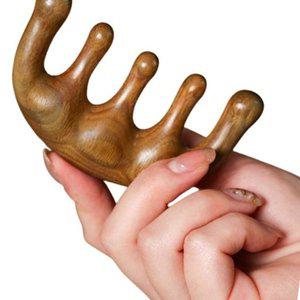 고품질 얼굴라인괄사 다리 바디 편한안마 뻐근한 나무괄사도구 힐링용품 괄사마사지 하체부종 (WFJ0YMW)