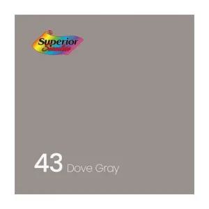 고품질 2.7x11m 촬영 Grey 43 Dove 스튜디오 배경지 (WFJ90VN)