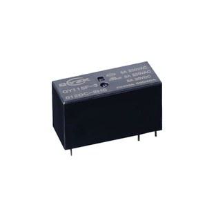 JALYKA 115F 소형 가정용 릴레이 2세트 정상 개방 DC5V/12V/24V 전원 릴레이 8A(12V 8A 2Z 릴레이)