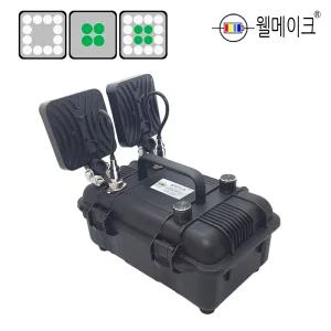 웰메이크 다색 쌍발 집어등 3컬러 USB 갈치 볼락 루어 갑오징어 작업등 LED집어등 호래기 풀치 보조배터리