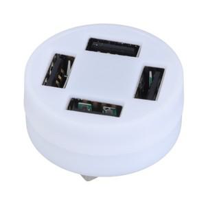 USB 남성에서 4 포트 여성 허브를위한 차량 충전기 및 파워 뱅크 601B에 대한 LED 조명 만