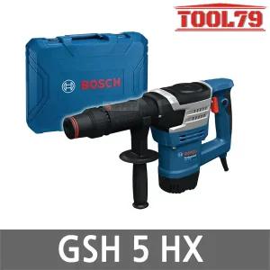 보쉬 GSH5HX 유선 파괴해머 1100W 17mm 육각 치즐링 2900bpm 함마 전기