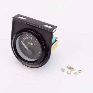 52mm 12V 디지털 아날로그 전기 오일 압력 볼트 전압 게이지 표시기, 자동차 오토바이 용 전압계 타코미터