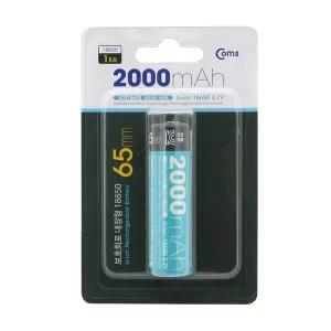 보호회로 내장 2000mAh 리튬이온 건전지 충전건전지