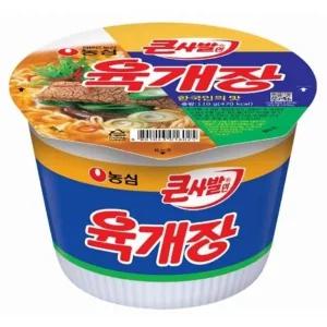 고품질 농심 큰사발면 육개장 16개 BOX (W7D11A9)