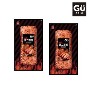 규그릴 직화통그릴햄 400g 2팩