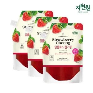 알룰로스 딸기청 500g x 3팩