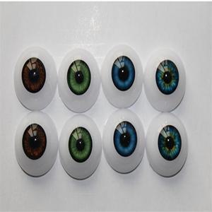 1쌍 20mm /22mm / 24mm Reborn Doll/Bjd 인형 눈 Dolls 액세서리 용 블루/브라운/그린/스카이 블루 안구