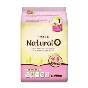네츄럴오 키튼 5.2kg X2개 12개월이하 반려묘용 고양이 사료 (WFJW7DZ)