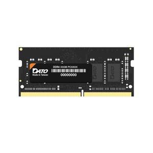 [미국배송] DATO 16GB RAM DDR4 3200MHZ PC4-25600 CL22 SODIMM 1.2V 260핀 비ECC 노트북 메모리 모듈