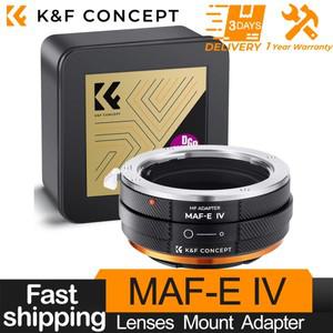 K& F 컨셉 MAF-E IV PRO 렌즈 마운트 어댑터, 소니 알파 A 및 미놀타 E 카메라 바디 링