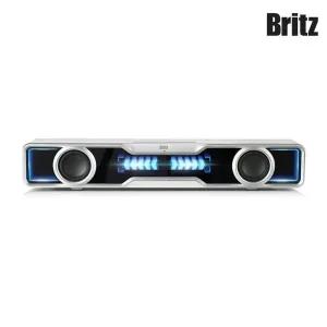 [브리츠]BR-MARK2 블루투스 스피커 게이밍 데스크탑 사운드바 화이트