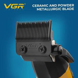 9000RPM VGR V-285 머리 가위 전문 헤어 트리머 이발사 절단기 남성용 조절 가능한