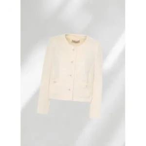 케네스레이디 정가 329,000원 재키플 라운드넥 자켓 EVJKPD9800 873774