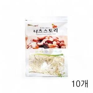 고품질 너츠스토리 백아몬드 슬라이스 1Kg X 10개 견과류 케이크토핑 견과한입 아몬드견과류 (WFK01HU)
