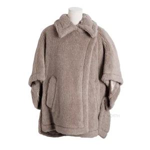 [롯데백화점]막스마라 25FW 여성 2524736122600 002 테베 울 실크 판초 케이프 베이지