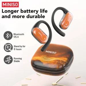 수영이어폰 Quicksand MINISO MS185 무선 헤드폰 Luminous OWS 스포츠 블루투스 이어폰마이크 8 긴