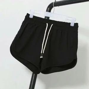 [하프클럽/]유니크 걸스데일리 트레이닝복 3색 허리밴딩 크롭 숏팬츠
