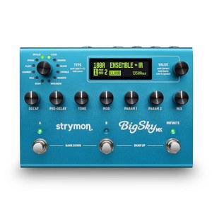 Strymon BigSky MX 리버브 워크스테이션 기타 이펙트 페달, 일렉트릭 및 어쿠스틱 기타, 신디사이저, 보컬 키보드용