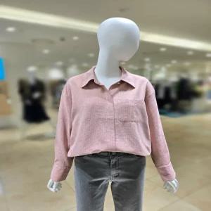 [올리브데올리브] 스트라이프 카라넥 블라우스 셔츠 YW5WB702