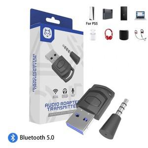 소니 PS5/PS4 게임 콘솔 PC 헤드셋 Bluetooth 5.0 오디오 송신기 용 무선 헤드폰 어댑터 수신기
