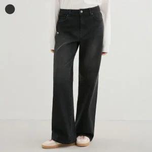 게스 여성 흑청 와이드 YP3D9135