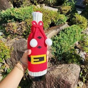 크리스마스 선물 산타 와인커버 산타벨트