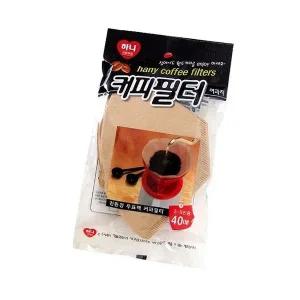 [골드스마일]커피필터 여과지 2-5인용 핸드드립 일회용 커피거름망 커피드리퍼