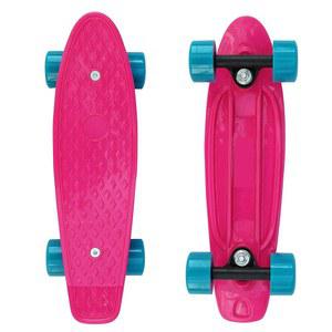 탑 디자인의 SK8MEMO 17x5인치 미니 스케이트보드, ABEC-7 베어링과 부드러운 PU 휠을 갖춘 초보자용 미니 크루저 스케이트보드 ...