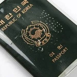 여권 지갑 투명 생활방수 케이스 1P 유광 여행용 앨범 정리케이스 비닐커버 비닐백 여행용