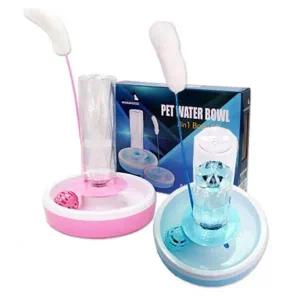 고양이 3in1 장난감 급수기 1P 반자동 보울 물그릇 고양이토이급수기