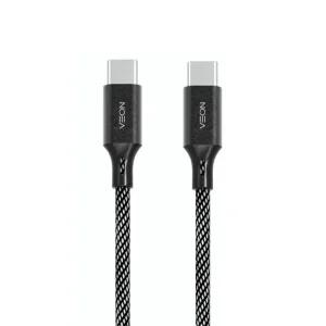 JMds 베온 C타입충전케이블 메탈 페브릭 케이블 C-C핀 1.2M 60W (KSC-CC12)