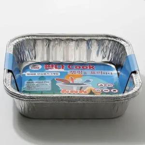 직화 간편한 알루미늄 만능 일반냄비 정사각2호 3P