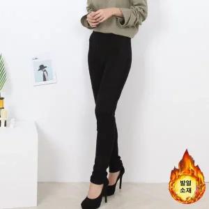 [콩심팥심]좋은 여자 쫄바지 데일리 스판 기모레깅스 패션 팬츠