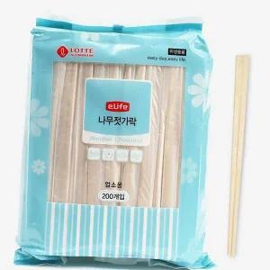 나무젓가락 업소용젓가락 200개입 일회용젓가락