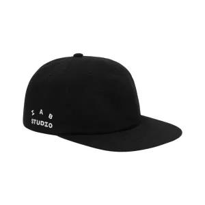 아이앱 스튜디오 캡 블랙 화이트 IAB Studio Cap Black White