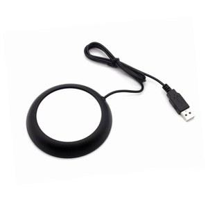 커피 차와 음료를 위한 책상용 휴대용 히팅 패드용 TOPPERFUN USB 컵 워머 가볍고 컴팩트한 디자인 호환 머그잔과 블랙 사용 가능