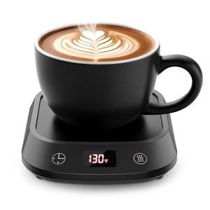 INSMART 커피 머그 워머 - 책상용 컵 워머, 자동 차단 기능, 6가지 온도 설정 및 1-12시간 타이머, 커피, 차용 스마트 전기 음료