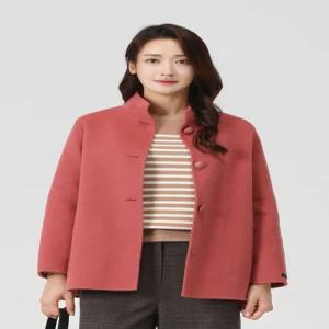 [PAT]1K81202 하이넥 핸드메이드 자켓_IC
