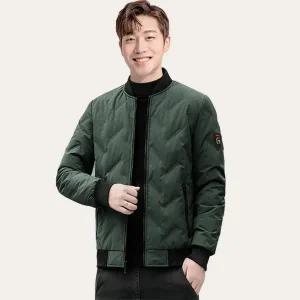 [하프클럽/]항공 자켓 남자 경량 가을 퀼팅 간절기 아우터