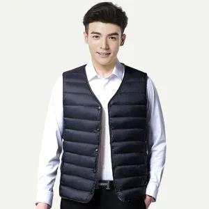[하프클럽/]패딩 조끼 경량 데일리 낚시조끼 겨울 수면조끼
