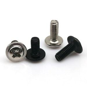 100pcs 블랙 m3 dvd cd 케이스 마더 나사 볼트 diy 와셔 컴퓨터 pc 수리 섀시 수정 8mm 보드 마운트 rom